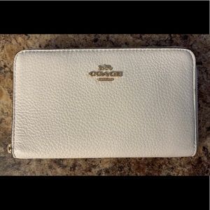 Coach zipper wallet